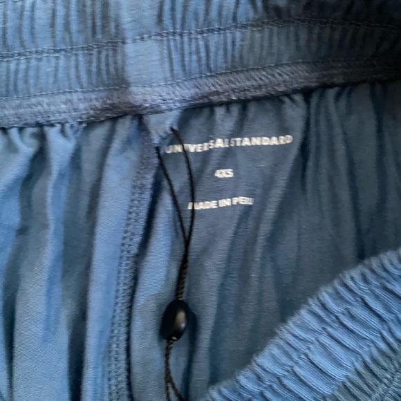 Universal Standard Moonlight Blue Lounge Shorts Women’s Size 4XS 00/0 Loungewear - Picture 4 of 7